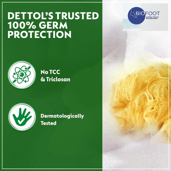 Dettol Original Germ Defence Antibacterial Bar Soap 120g - Image 4
