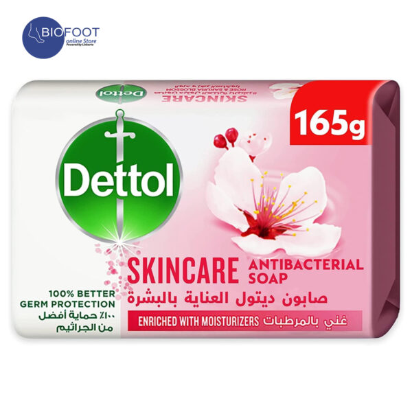 Dettol Skincare Anti Bacteria Bar Soap 165g