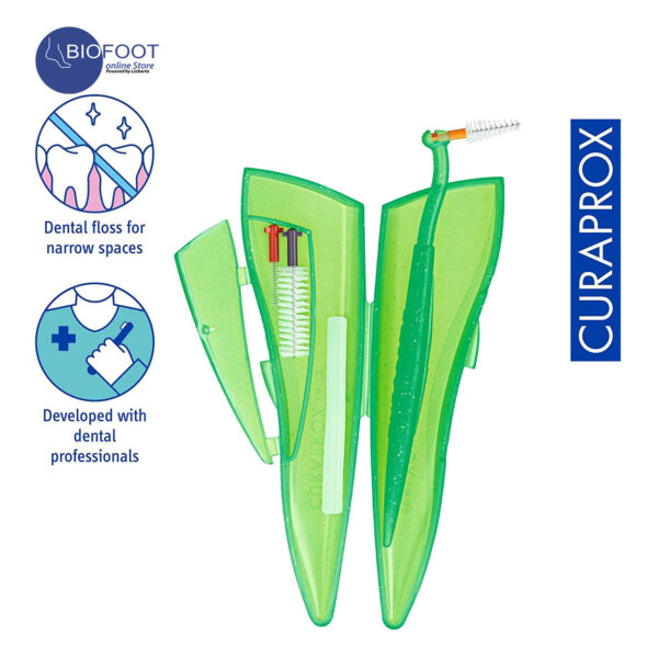 Curaprox Ortho Kit Toothbrus CS orthoSoft, Ortho Pocket Set with Interdental Brushes, Ortho Brush CS708 and Ortho Wax - Image 4