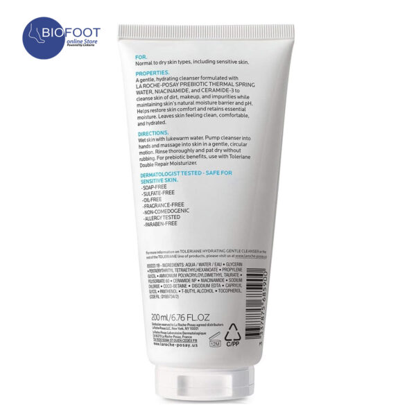 La Roche Posay Hydrating Gentle Cleanser 200ml - Image 5
