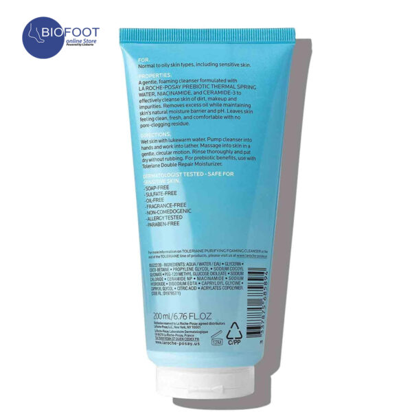 La Roche Posay Purifying Foaming Cleanser 200ml - Image 2