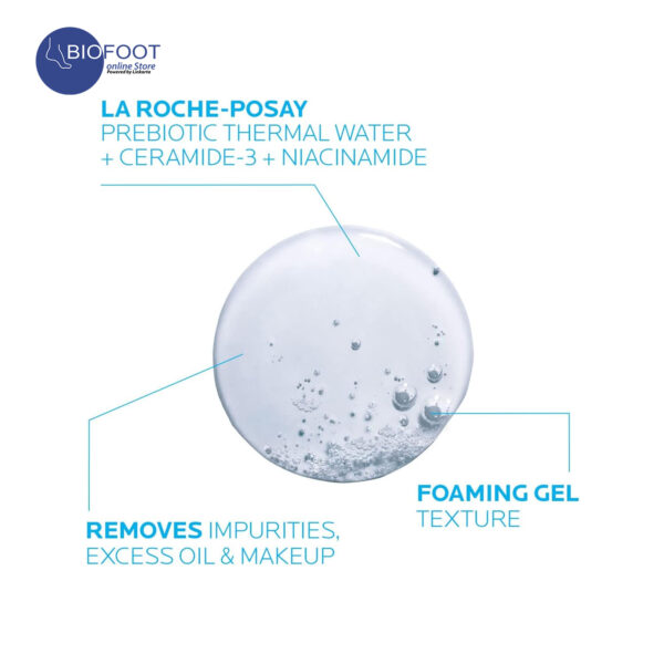 La Roche Posay Purifying Foaming Cleanser 200ml - Image 3