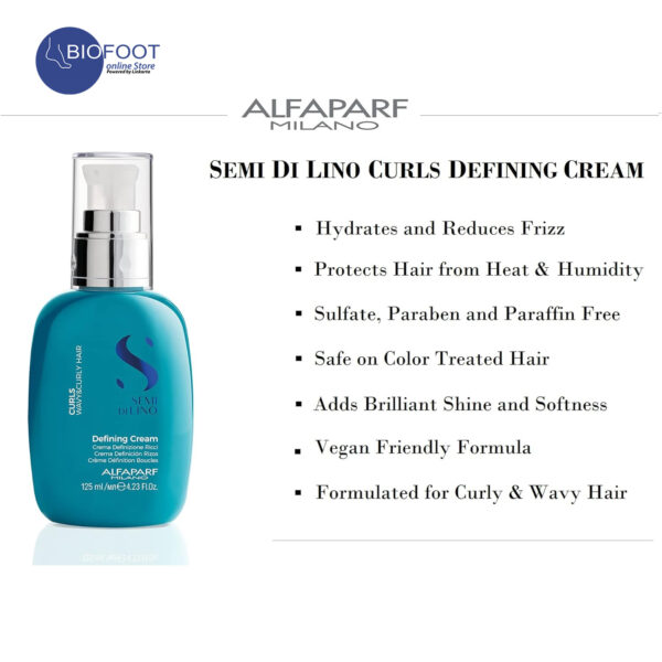 Alfaparf Milano Semi Dilino Defining Cream Curls  125ml - Image 3
