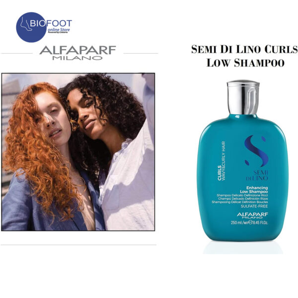 Alfaparf Milano Semi Dilino Enhancing Low Shampoo Curls 250ml - Image 4