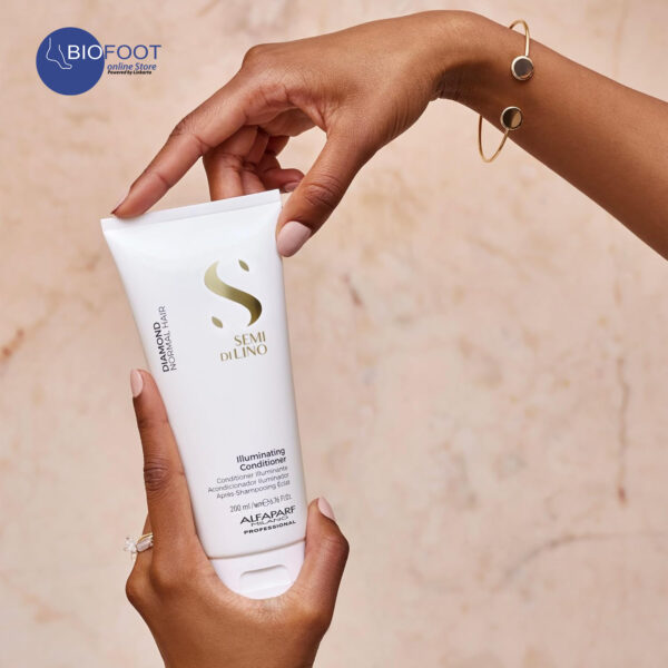 Alfaparf Milano Semi Dilino Illuminating Diamond Normal Hair Conditioner 200ml - Image 4