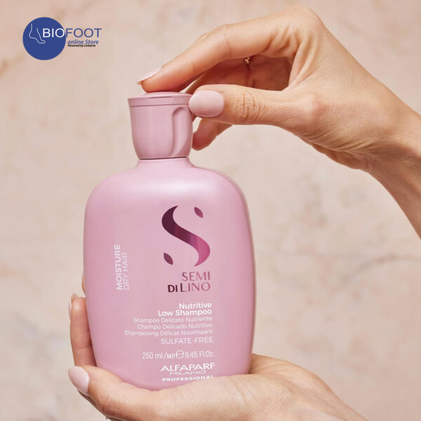 Alfaparf Milano Semi Dilino Nutritive Low Shampoo Moisture Dry Hair 250ml - Image 3
