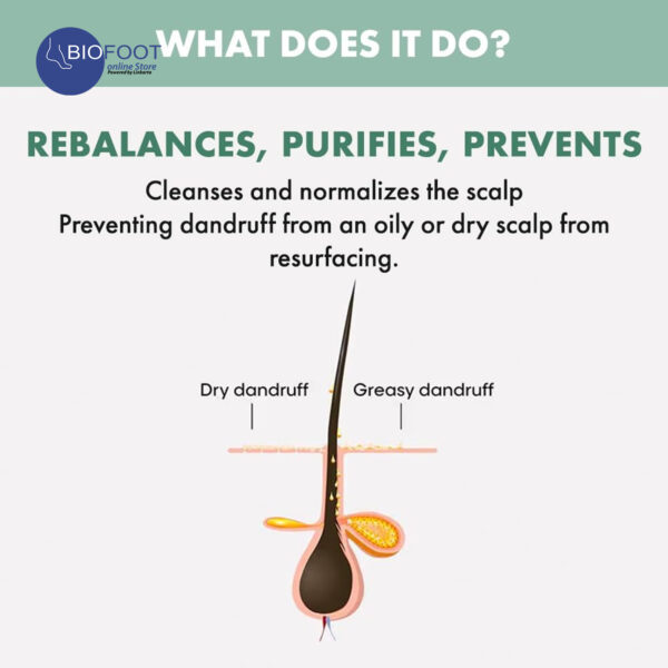 Alfaparf Milano Semi Dilino Purifying Low Shampoo Scalp Rebalance Dandruff 250ml - Image 3