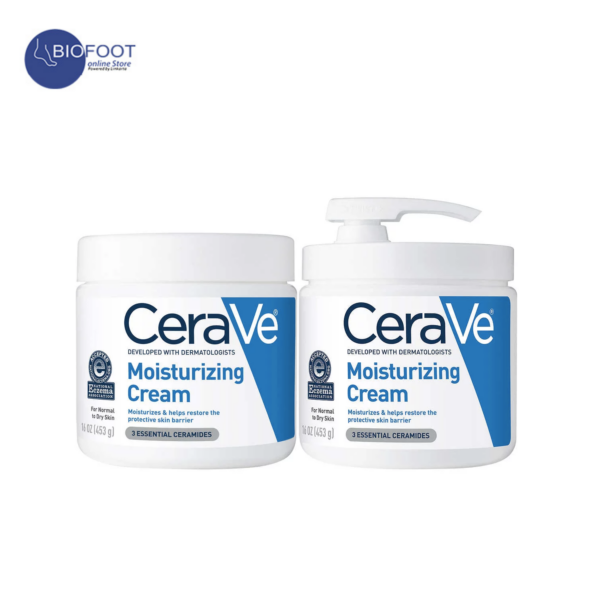 Cerave Moisturizing Cream Multipack with Pump 453g pack of 2pcs - Image 3