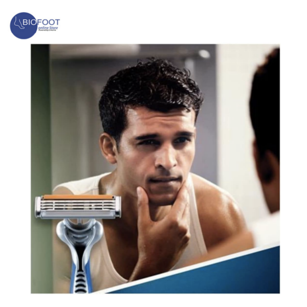 Gillette Blue 3 Comfort Disposable Razors, 6+2 Count - Image 3