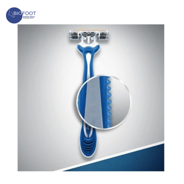 Gillette Blue 3 Comfort Disposable Razors, 6+2 Count - Image 4