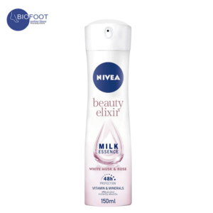 NIVEA Beauty Elixir Milk Essence white Musk & Rose 48H 150ml