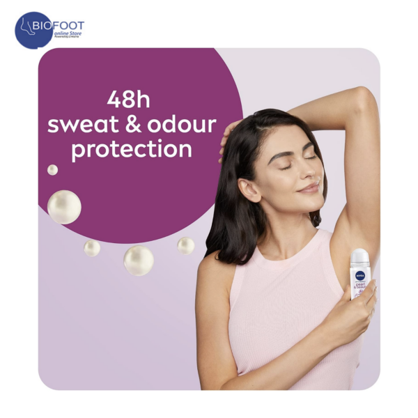 NIVEA Pearl & Beauty 48H Roll On 50ml - Image 4