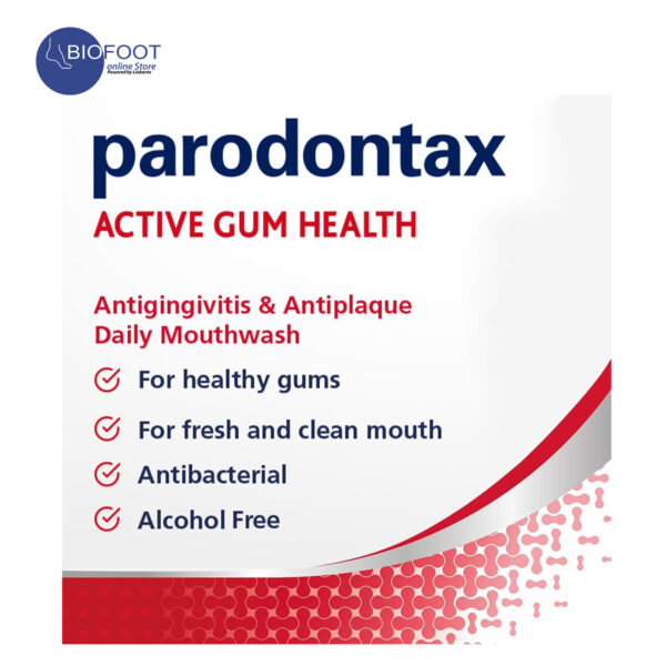 Parodontax Daily Gum Care Mouthwash Herbal 500ml - Image 2