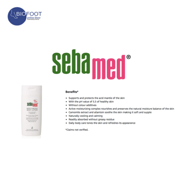 Sebamed Moisturizing Body Lotion for Normal Skin  200ml - Image 2