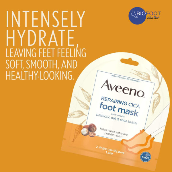 Aveeno Repairing Cica Foot Mask 1pair - Image 4