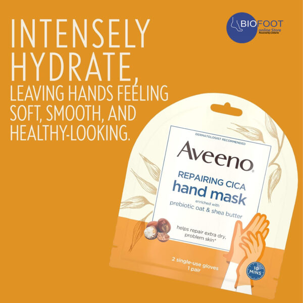 Aveeno Repairing Cica Hand Mask 1pair - Image 3