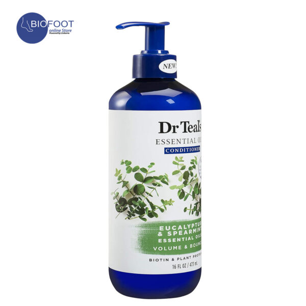 Dr Teal's Eucalyptus & Spearmint Essential Oil Conditioner 473ml - Image 2