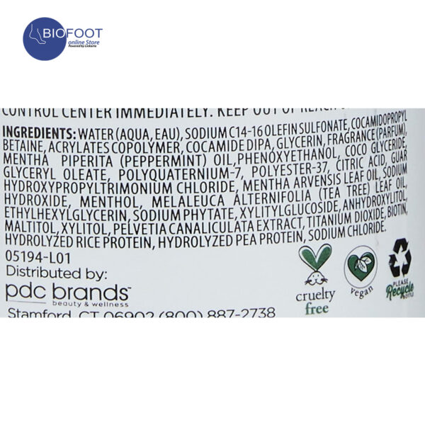 Dr Teal's Tea Tree & Peppermint Essential Oil Shampoo 473ml - Image 3