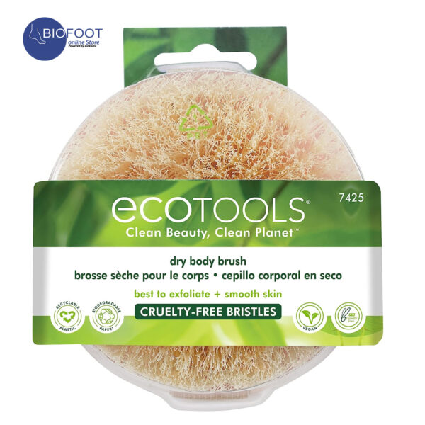 EcoTools Dry Body Brush Cruelty Free Bristle 74254