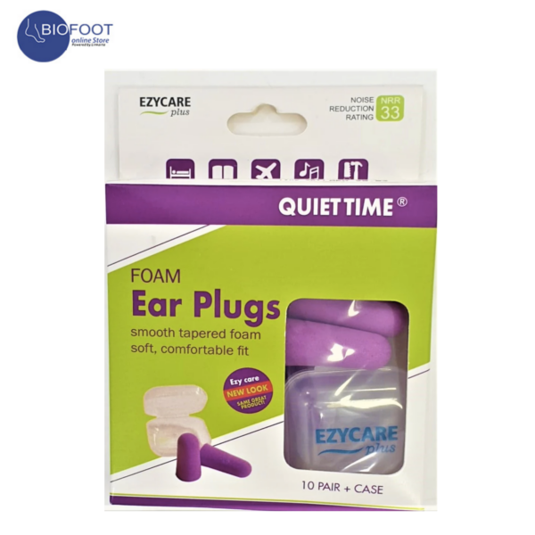 Ezycare Quiet Time Foam Ear Plugs 10800 - Image 3