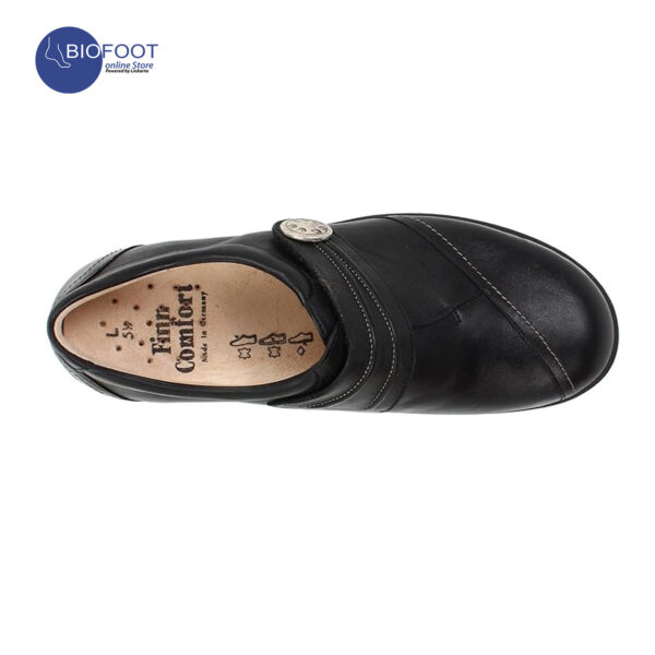 Finn Comfort Galway Nappaseda Black Shoes for Ladies - Image 4