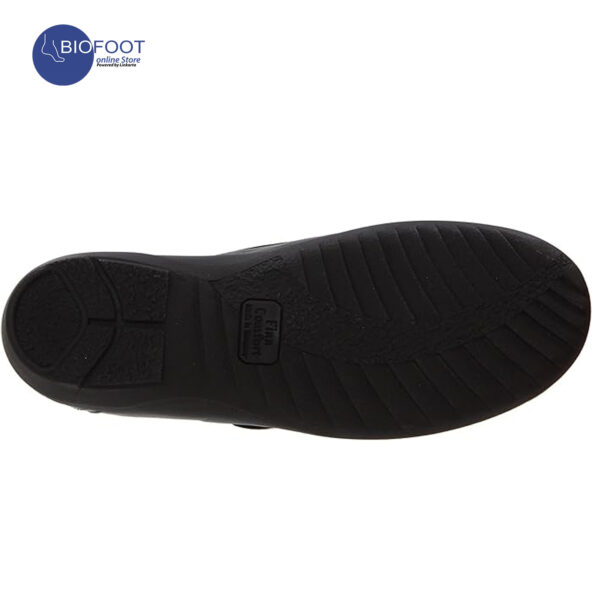Finn Comfort Galway Nappaseda Black Shoes for Ladies - Image 6
