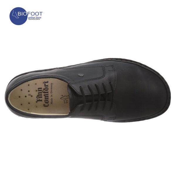Finn Comfort Kent Black Shoes for Men - Image 3