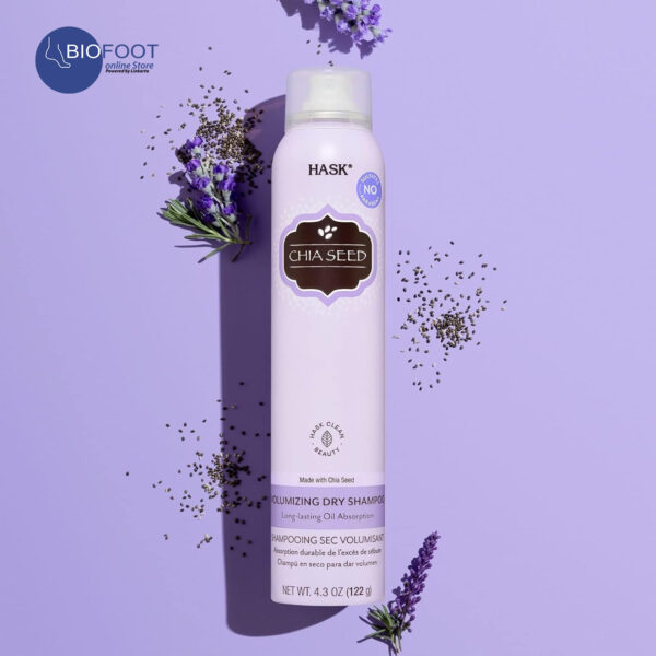 Hask Chia Seed Volumizing Dry Shampoo 122g - Image 4