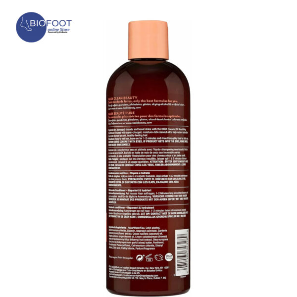 Hask Coconut Oil Nourishing Conditioner 355ml - Image 2