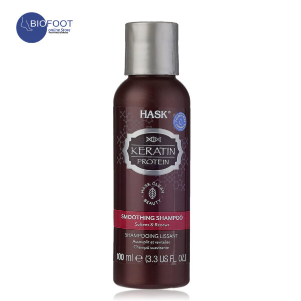 Hask Keratin Smooth Smoothing Shampoo 100ml