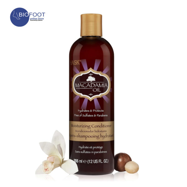 Hask Macadamia Oil Moisturizing Conditioner 355ml