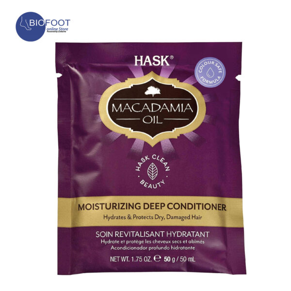 Hask Macadamia Oil Moisturizing Deep Conditioner 50ml