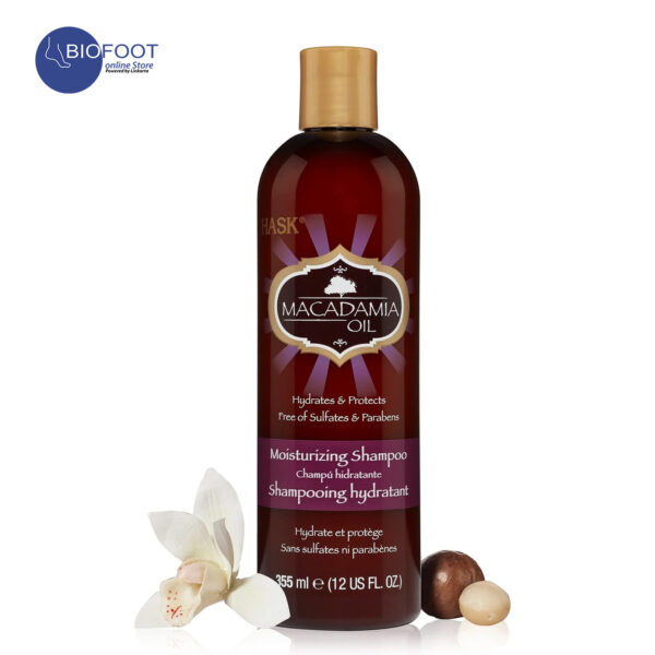 Hask Macadamia Oil Moisturizing Shampoo 355ml