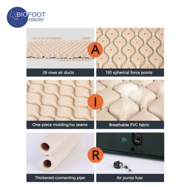 Medical Air Mattress with Pamp Anti-decubitus System - Image 5