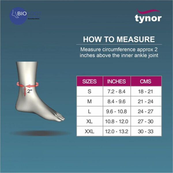 Tynor Ankle Comfeel D-25 - Image 4