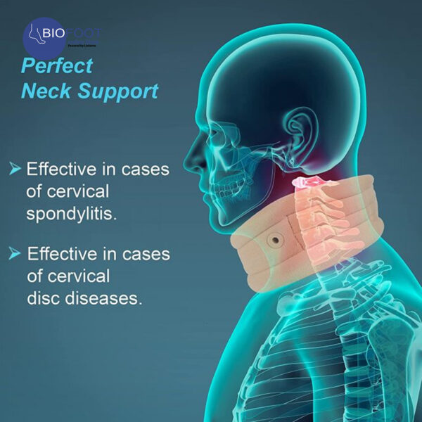 Tynor Cervical Collar Soft with Support B-02 - Image 3