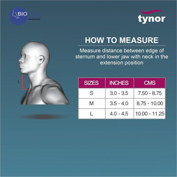 Tynor Cervical Collar Hard Adjust B-03 - Image 4