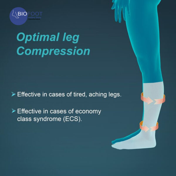 Tynor Medical Compression Stocking Knee High Beige 167 - Image 2