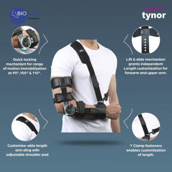Tynor ROM Elbow Brace Left Uni - Image 3