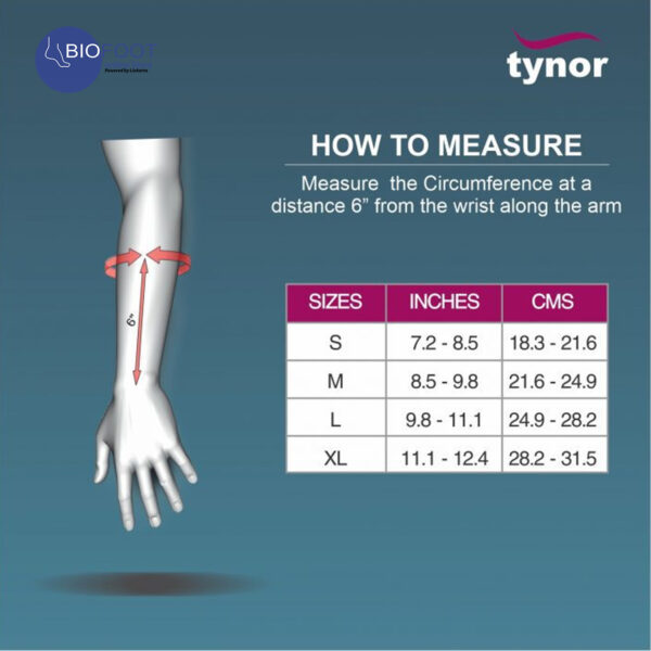 Tynor Wrist Splint with Thumb E-44 - Image 2
