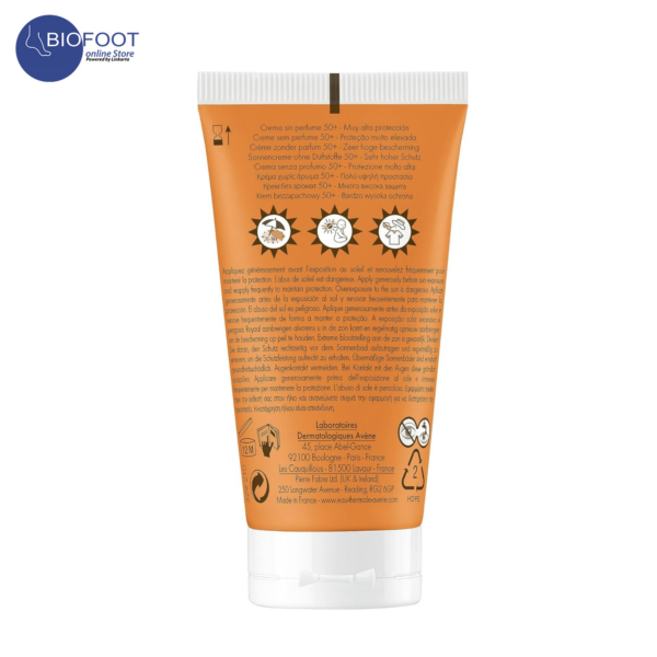 Avene Fragrance Free Face Cream 50+ SPF 50ml - Image 2