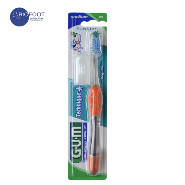 GUM Tecnique + Toothbrush Medium 492 - Image 3