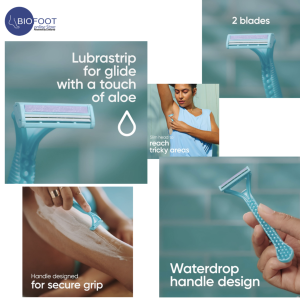 Gillette Simply Venus Disposable 2Razor pack of 12pcs - Image 2
