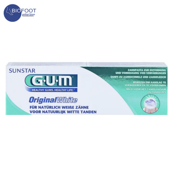 GUM Original White For Naturally White Teeth Toothpaste 75ml