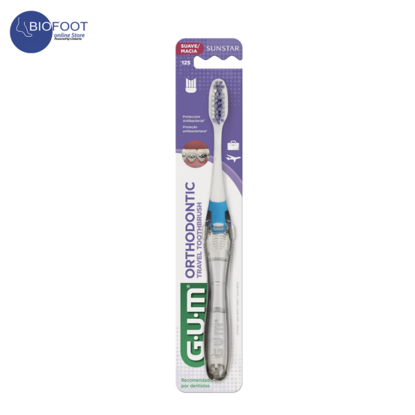 GUM Ortho Travel Soft ToothBrush 125