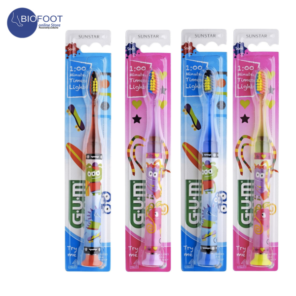 GUM Timer Light Junior 6+ Soft toothbrush 903 - Image 2