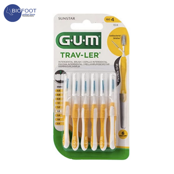 GUM Travler Interdental Brush 1514 ISO4 6's