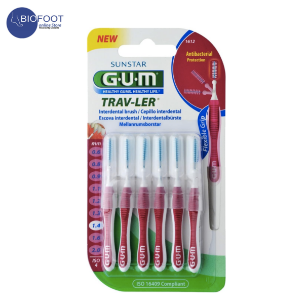 GUM Travler Interdental Brush 1612  ISO4 6's