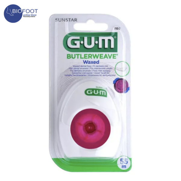 GUM Butlerweave Waxed Floss 1155 55m