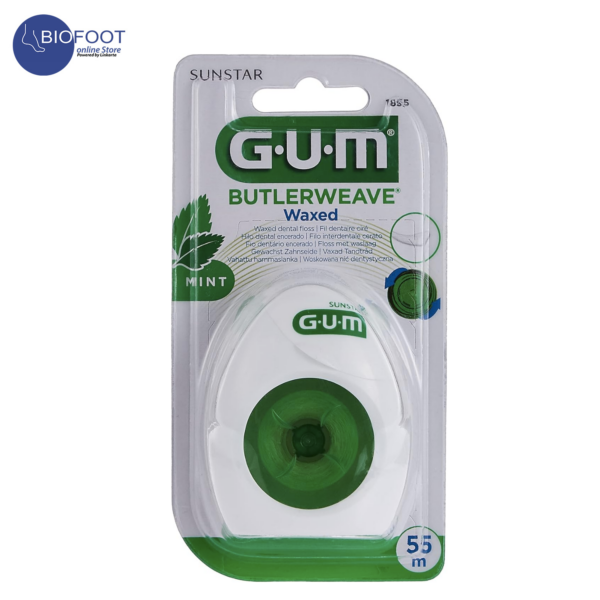GUM Butlerweave Super Strong Waxed Floss 1855 55m